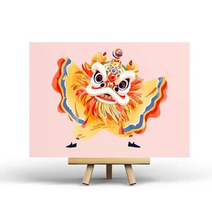 Lunar New Year Postcard by Penpaling Paula