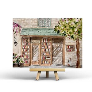 Spring Bookshop Postcard by Penpaling Paula