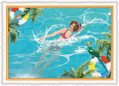 PK 1320 Tausendschön Postcard - Mermaid