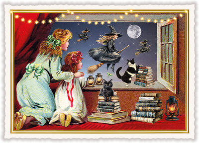 PK 1321 Tausendschön Postcard - Witches