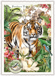 PK 1317 Tausendschön Postcard - Tiger 