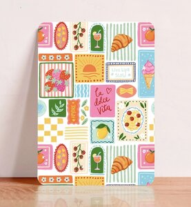 Postkarte La Dolce Vita - Aniet Illustration