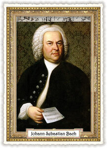PK 522 Tausendschön Postcard | Johann Sebastian Bach
