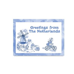 Postcard Only Happy Things | Greetings from the Netherlands