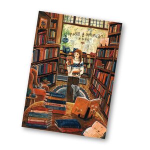 A6 Postcard from Esther Bennink - Het Boekwinkeltje