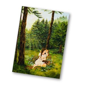 A6 Postkarte von Esther Bennink - Zachtheid in bloei