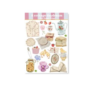 A6 Stickersheet A cottage daydream - Only Happy Things
