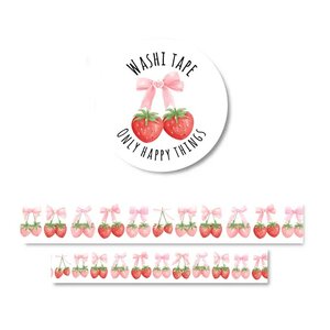 Washi Tape | Berry Bows - Only Happy Things