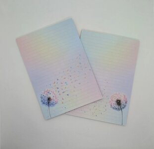 A5 Notepad Dandelion 2.0 - by StationeryParlor
