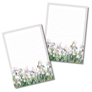 Illustrated Letter Pad Snowdrops by Penpaling Paula