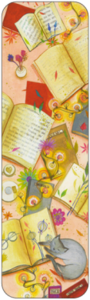 Bookmark Jehanne Weyman - Cat among books