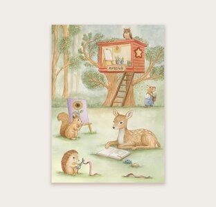 Postcard artclub - Appeloogje