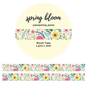 Washi Tape Spring Bloom by Penpaling Paula