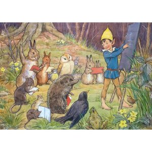 Postcard Margaret W Tarrant | Lesson Time