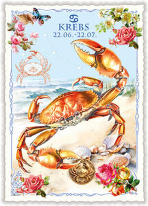 PK 1310 DE Tausendschön Postcard | Krebs