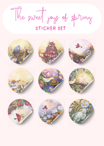 STICKERSET 50 pcs by RomyIllustrations