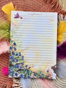 A5 Notepad Berries and the sun - Romyillustrations