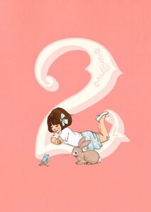 Postcard Belle and Boo | Girl Two