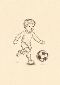 Postcard Belle and Boo | Goal