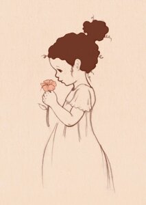 Ansichtkaart Belle and Boo | Lola's Flower