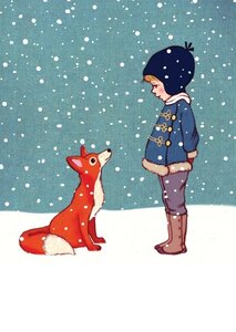 Postcard Belle and Boo | Mister Fox