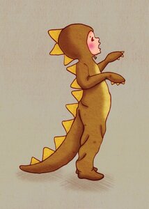 Postcard Belle and Boo | Roar