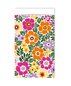 5 Paper Bags Summer Flowers (12x19cm)