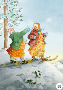 Inge Look Nr. 88 Postcard | Old Ladies Aunties 