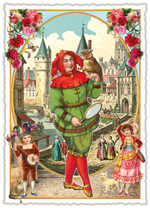 PK 1344 Tausendschön Postcard | Till Eulenspiegel