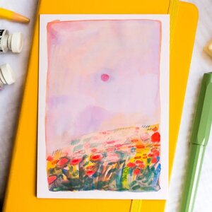 Wild Pencil Studio Postcard - Sunrise
