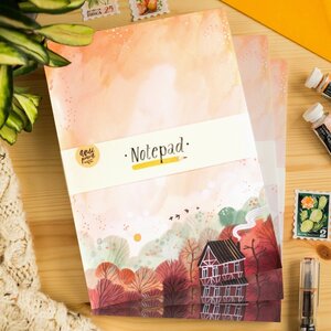 Wild Pencil Studio A5 Notepad - Autumn