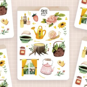 Wild Pencil Studio Planner sticker sheet - At grandma
