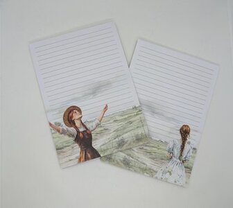 A5 Notepad Anne - by StationeryParlor