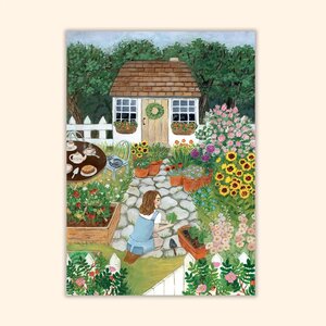 Asia Spettel A6 Postcard - August Garden
