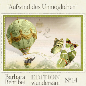 Edition Wundersam Postcard 14 - On the wind of the impossible