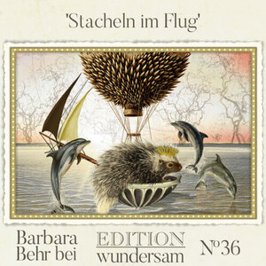 Edition Wundersam Postcard 36 - Spikes in flight