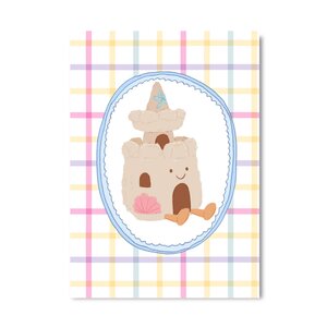 Postcard Only Happy Things | Sandcastle