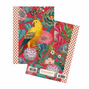 Illustrated little notebook Gwenaëlle Trolez Créations - Parrot