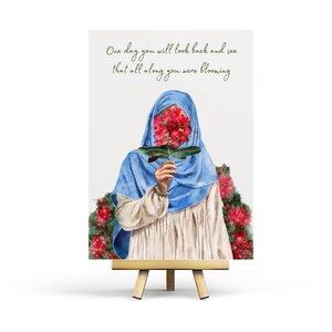 Blooming Postcard by Penpaling Paula