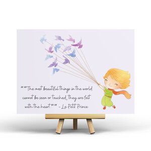 Little Prince Birds Postcard by Penpaling Paula
