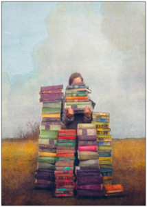 Postcard | Book love