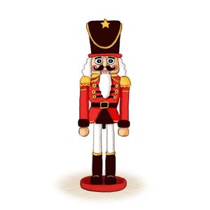 Postcard Belle and Boo | Nutcracker Toy