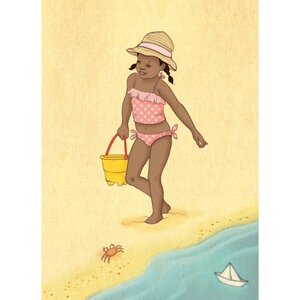 Postcard Belle and Boo | Beach Day