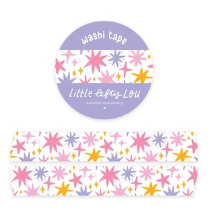 Colorful Stars Washi Tape - Little Lefty Lou 