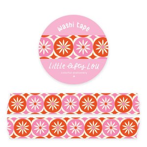 Mid Century Daisy Dots Washi Tape - Little Lefty Lou 