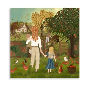 “Transitions” square card - Nicolet Boon