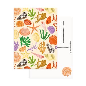 A6 Postcard by Muchable - Shells 
