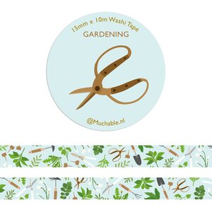 Gardening Washi Tape - Muchable
