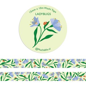Ladybugs Washi Tape - Muchable