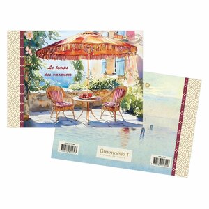 Mini Illustrated notebook Gwenaëlle Trolez Créations - Holidays